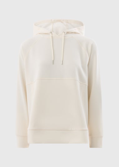 Souluxe Cream Longline Hoodie