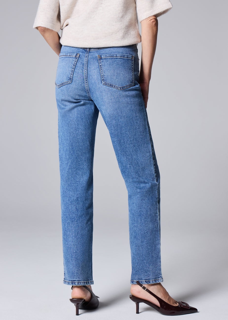 Midwash Straight Leg Jeans