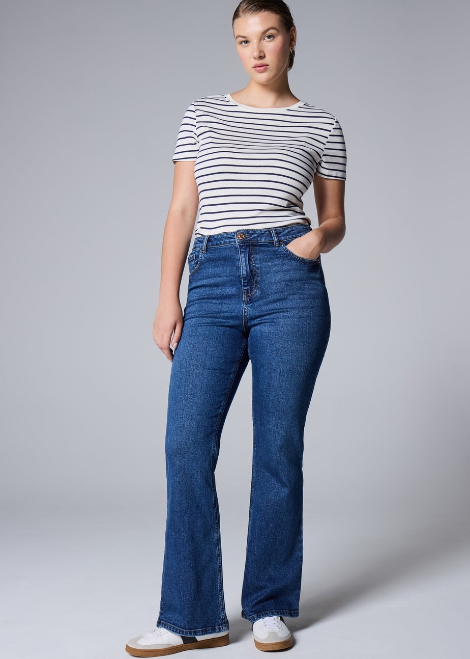 Darkwash Bootcut Jeans