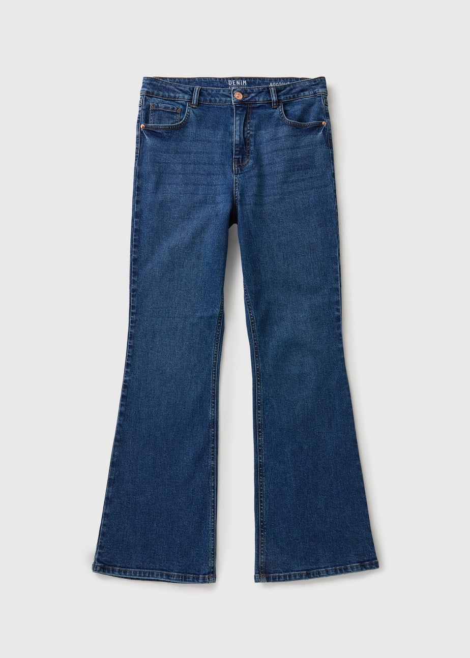 Darkwash Bootcut Jeans