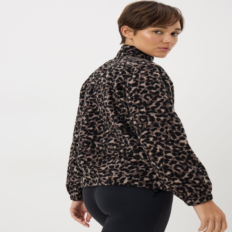 Souluxe Brown Animal Fleece