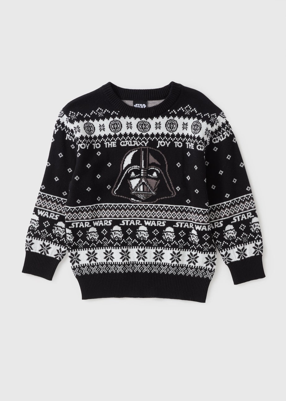 Star Wars Black Christmas Knit Jumper
