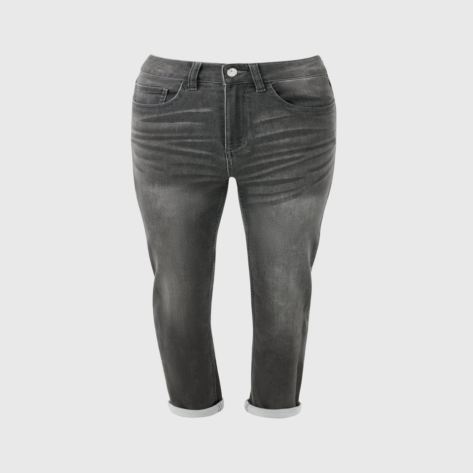 Grey Slim Skinny Comfort Jeans