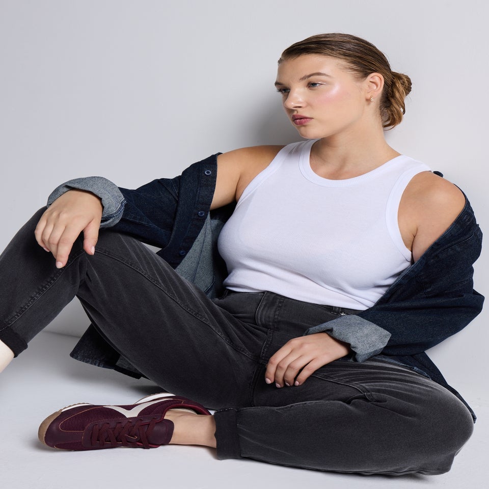 Boyfriend Straight Leg Jeans