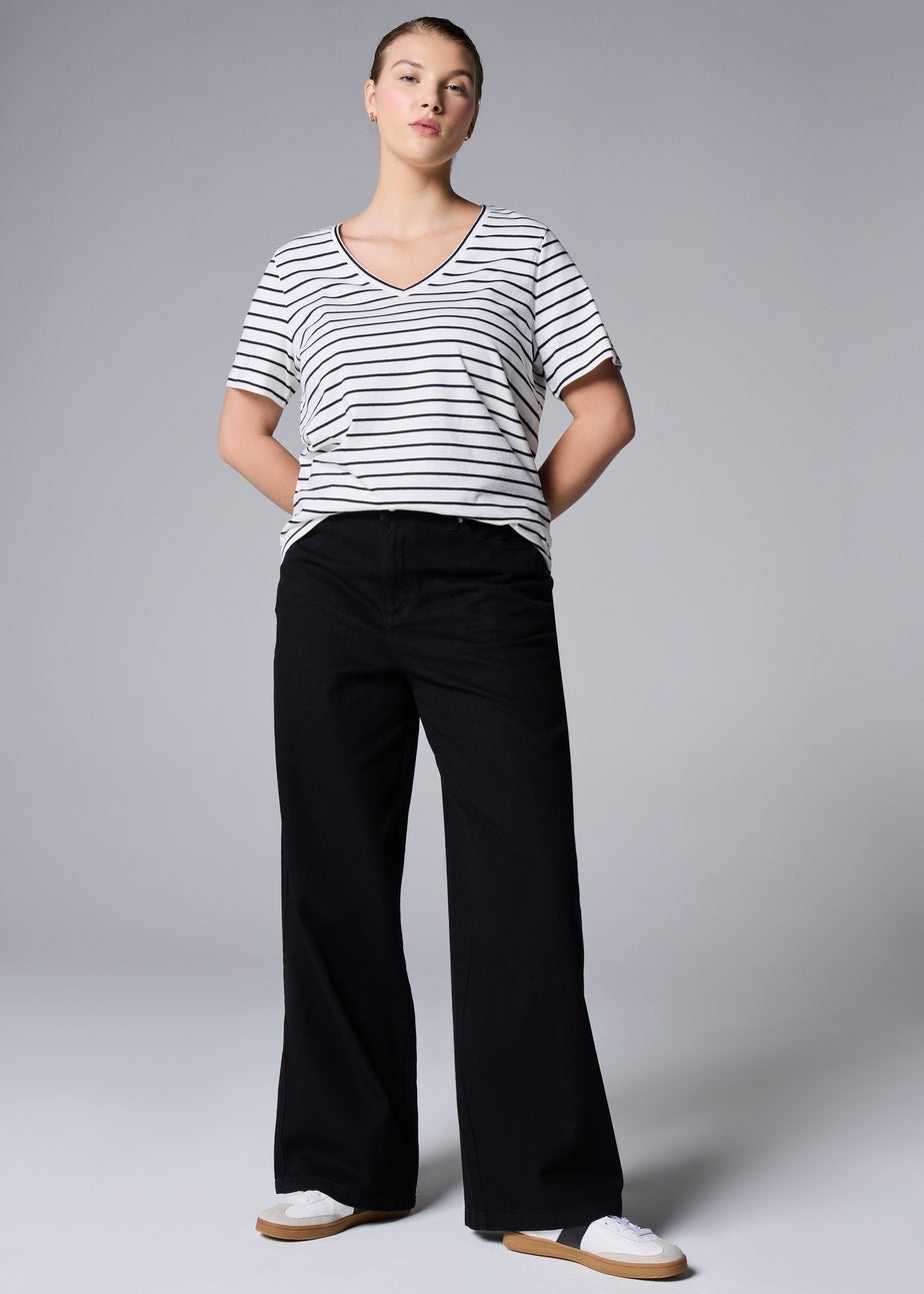 Black Wide Leg Jeans