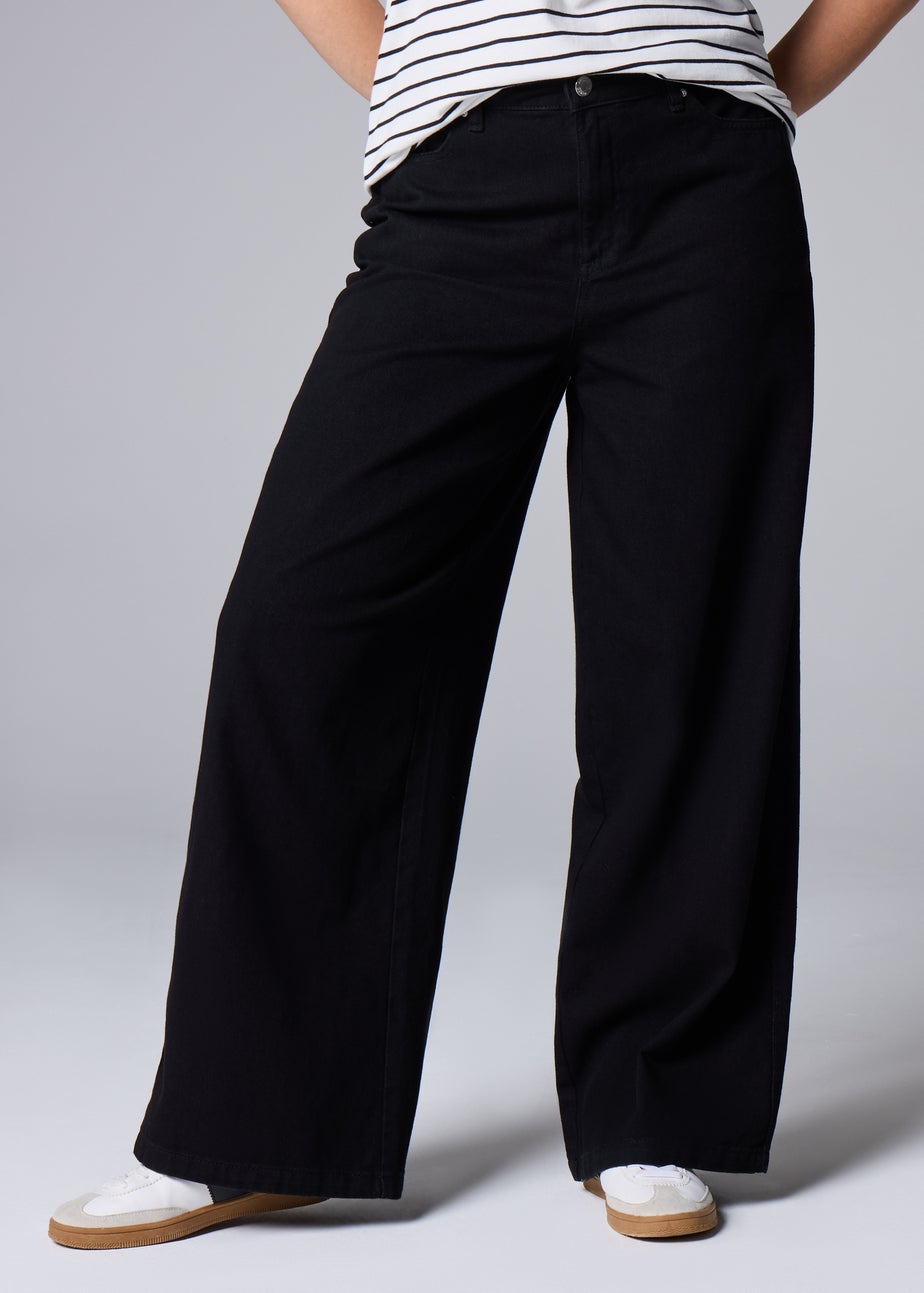 Black Wide Leg Jeans