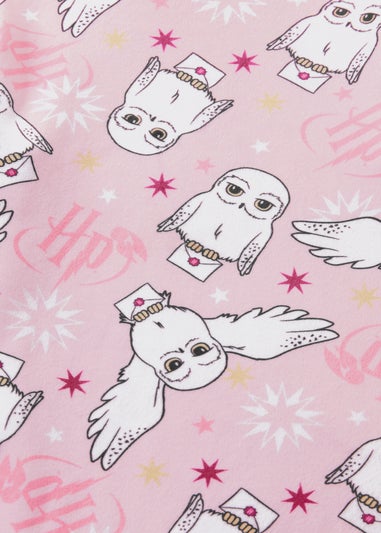 Harry Potter Girls Pink Hedwig Pyjama Set (4-13yrs)