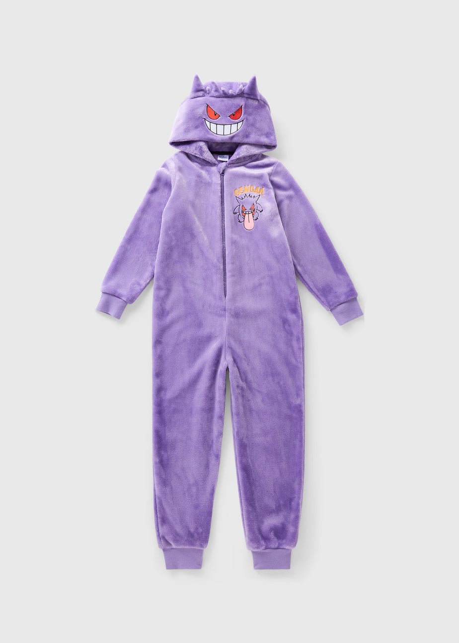 Pokemon Kids Purple Gengar Onesie