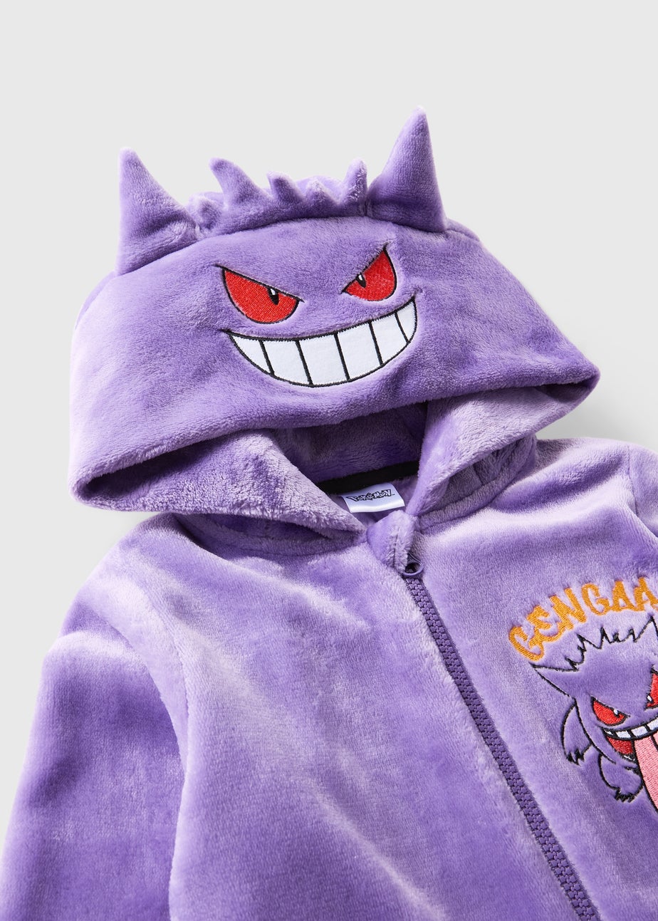 Pokemon Kids Purple Gengar Onesie