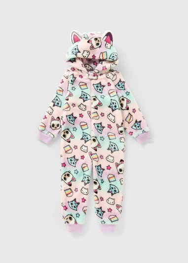 Gabbys Dollhouse Girls White Onesie (1-7yrs)