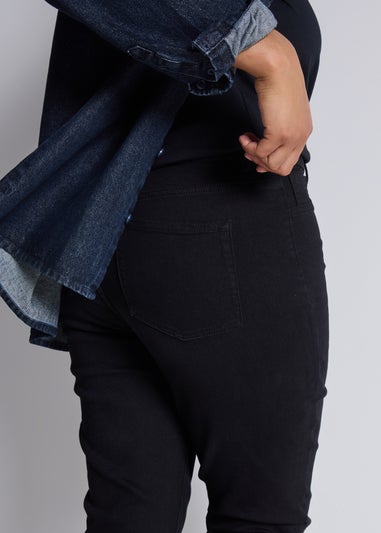 Black Straight Leg Jeans