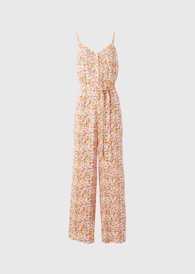 Multicoloured Ditsy Floral Jumpsuit