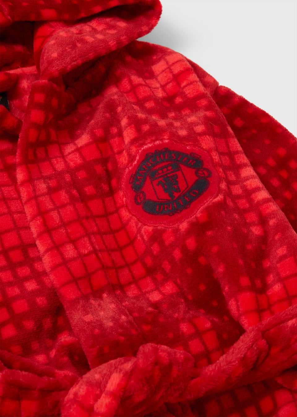 Manchester United Boys Red Dressing Gown (4-13yrs)