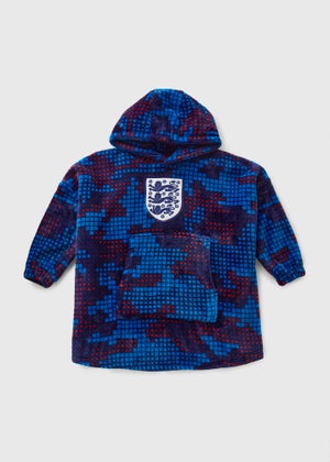 England Boys Navy Snuggle Hoodie (7-13yrs)