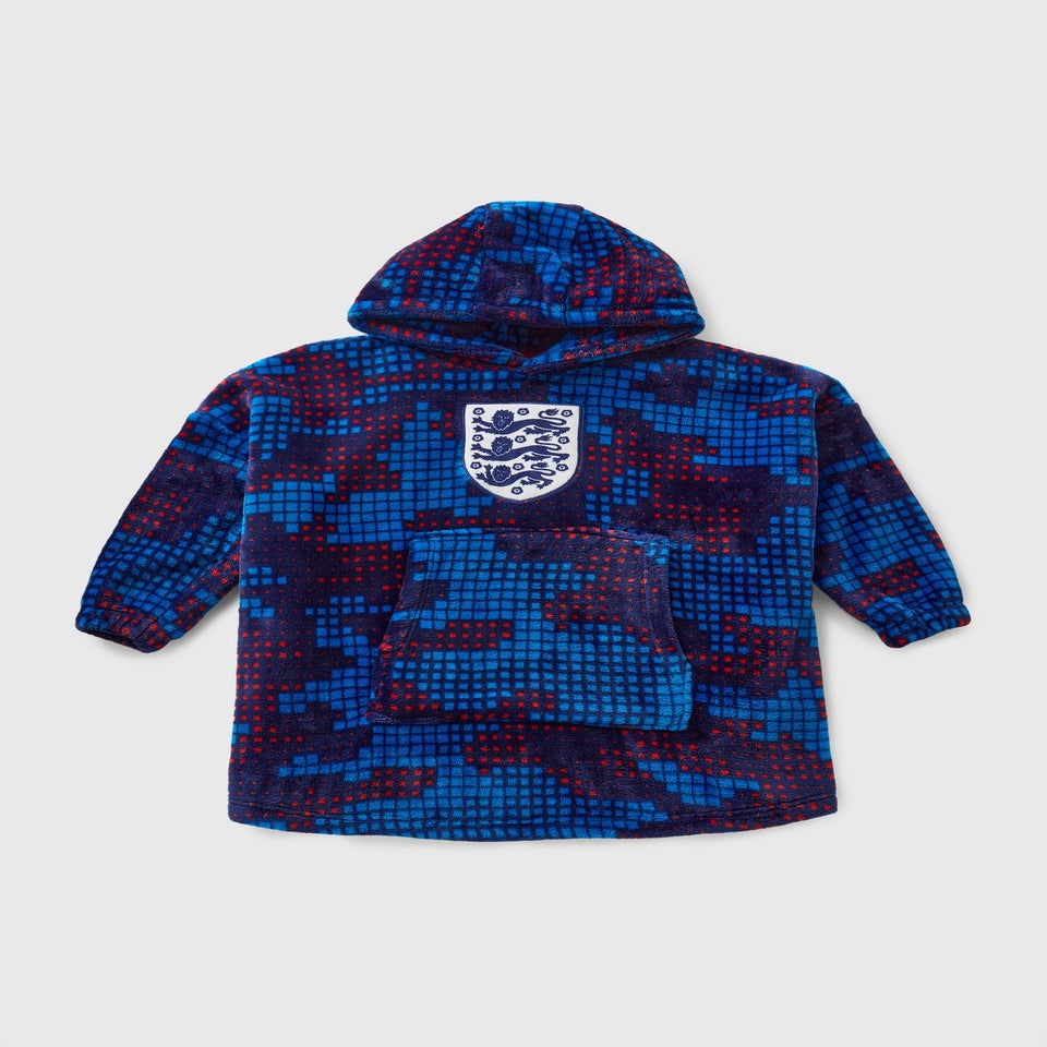 England Boys Navy Snuggle Hoodie (7-13yrs)