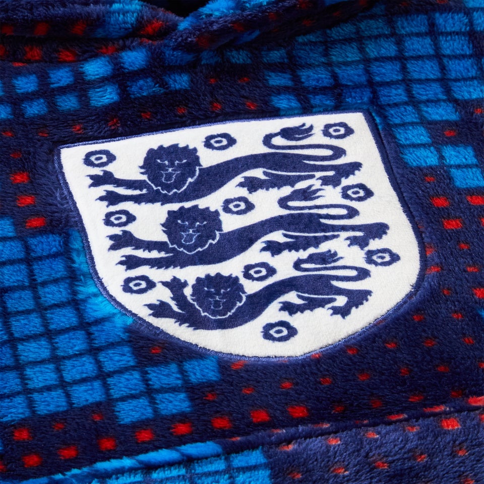 England Boys Navy Snuggle Hoodie (7-13yrs)