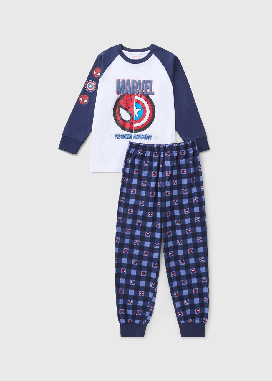 Spiderman Boys Navy Pyjama Set (4-13yrs)