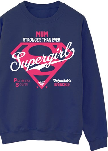 DC Comics Supergirl Mum Navy Sweatshirt