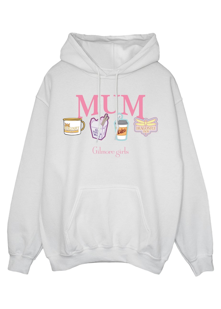 Gilmore Girls Mum White Hoodie