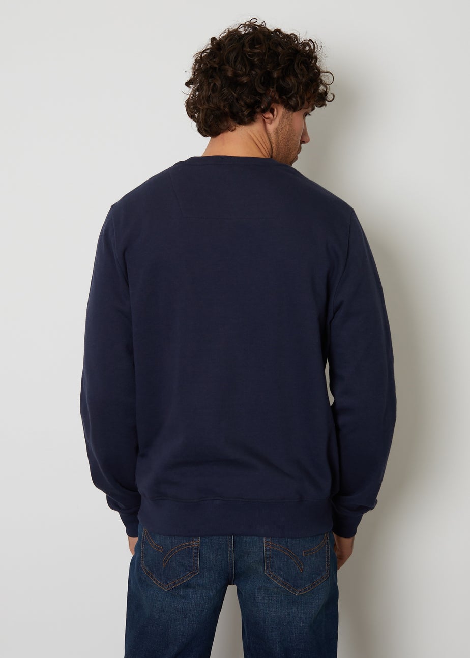 Threadbare Black 3 Pack Crew Neck Sweatshirts