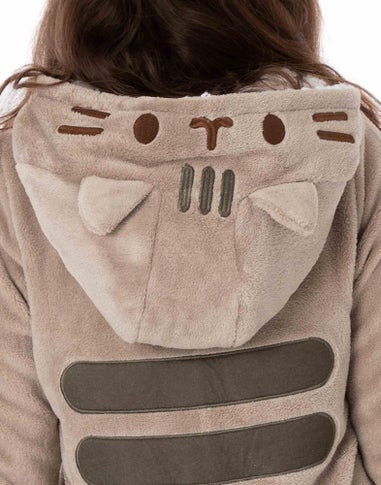 Vanilla Underground Pusheen Brown Girls Novelty Onesie (9-14 Years)