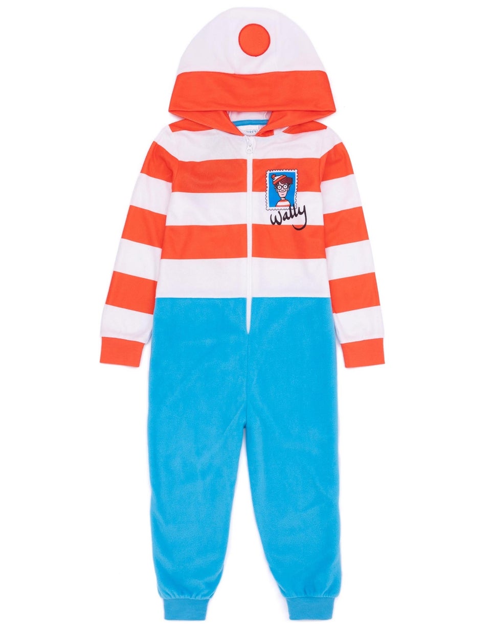 Vanilla Underground Where's Wally Onesie (3-14 Years)
