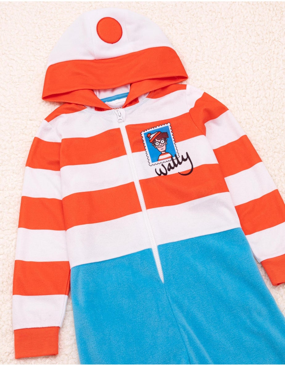 Vanilla Underground Where's Wally Onesie (3-14 Years)