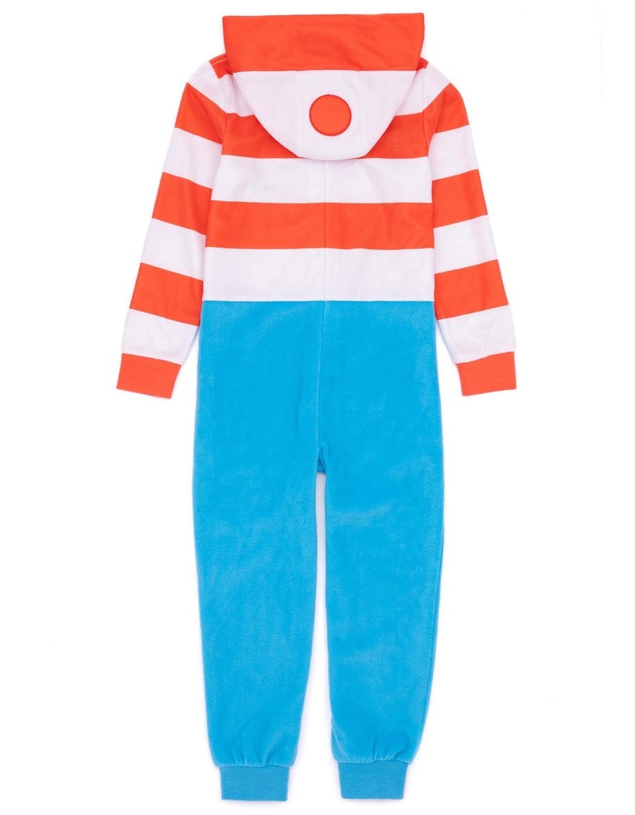 Vanilla Underground Where's Wally Onesie (3-14 Years)