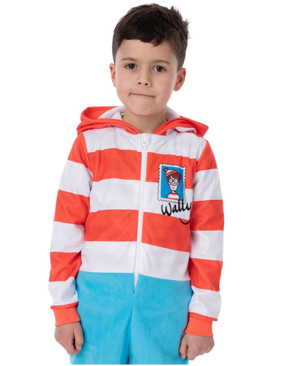 Vanilla Underground Where's Wally Onesie (3-14 Years)