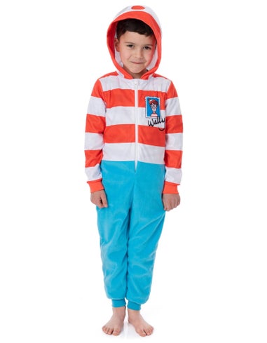 Vanilla Underground Where's Wally Onesie (3-14 Years)