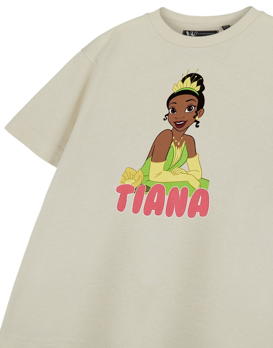 Disney Tiana Beige T-Shirt (3-8 Years)