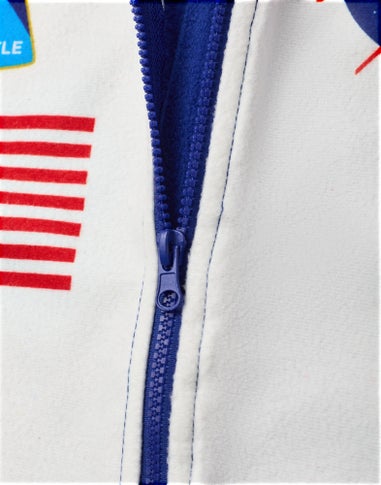 Vanilla Underground NASA Astronaut Boys Blue Onesie (5-14 Years)