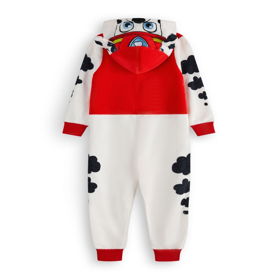 Paw Patrol Marshall Applique Face Unisex Kids Red Onesies (2-7 Years)