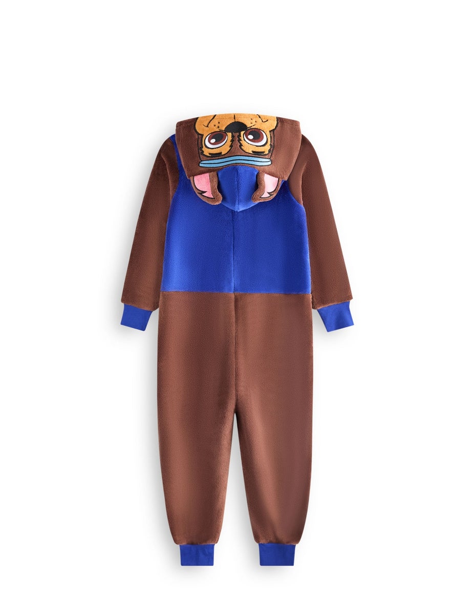 Paw Patrol Chase Applique Face Unisex Kids Blue Onesies (2-7 Years