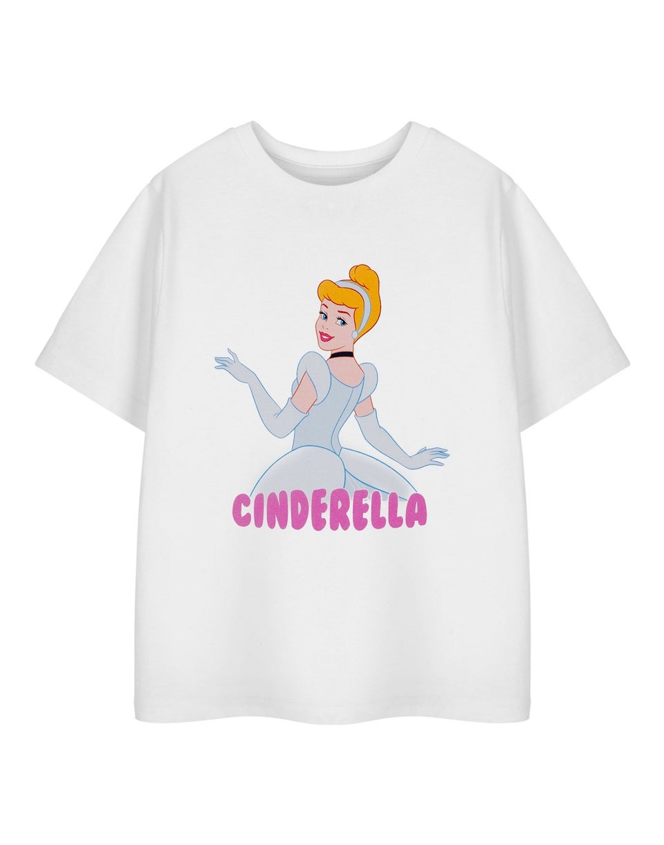 Vanilla Underground Disney Cinderella White T-Shirt (3-8 Years)