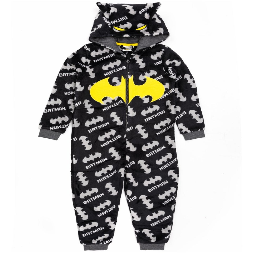 DC Comics Batman Boys All In One Pyjamas