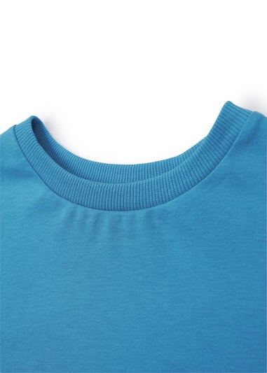 Spiderman Jump Blue T-Shirt (2-14 Years)