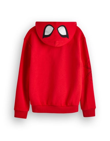 Vanilla Underground Marvel Spiderman Boys Red Hoodie (2-8 Years)