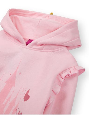Vanilla Underground Disney Princess Girls Pink Hoodie (3-8 Years)