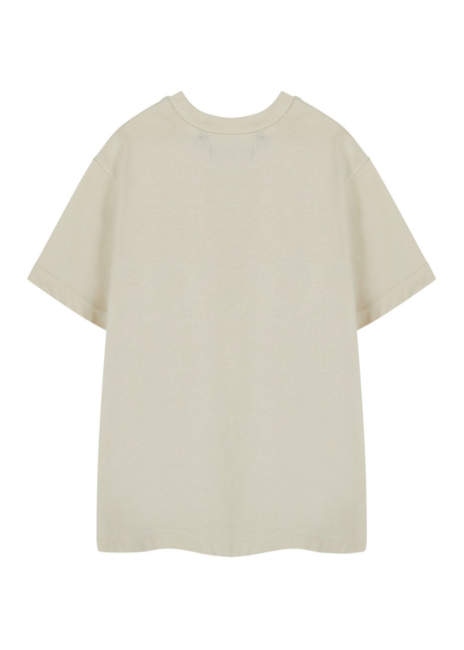 Paddington Bus Unisex Kids Beige T-Shirt (18 Months - 6 Years)