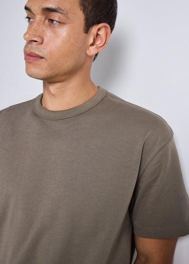 Khaki Heavy Weight T-Shirt