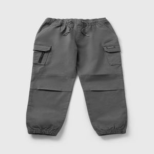 Boys Grey Cargo Twill Trousers (7-15yrs)