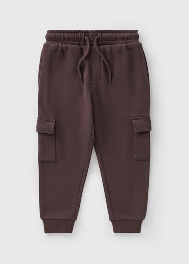 Boys Brown Cargo Jogging Bottoms (1-7yrs)