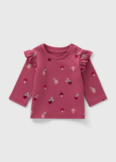 Baby Burgundy Berry Top (Newborn-23mths)