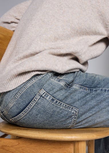 Green Cast Straight Leg Jeans