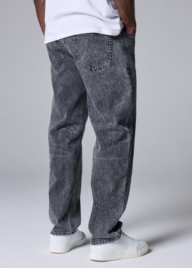 Grey Wash Relaxed Fit Jeans