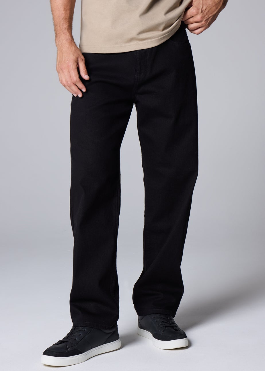 Black Relaxed Jeans
