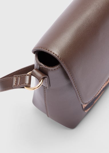 Brown Leopard Handbag