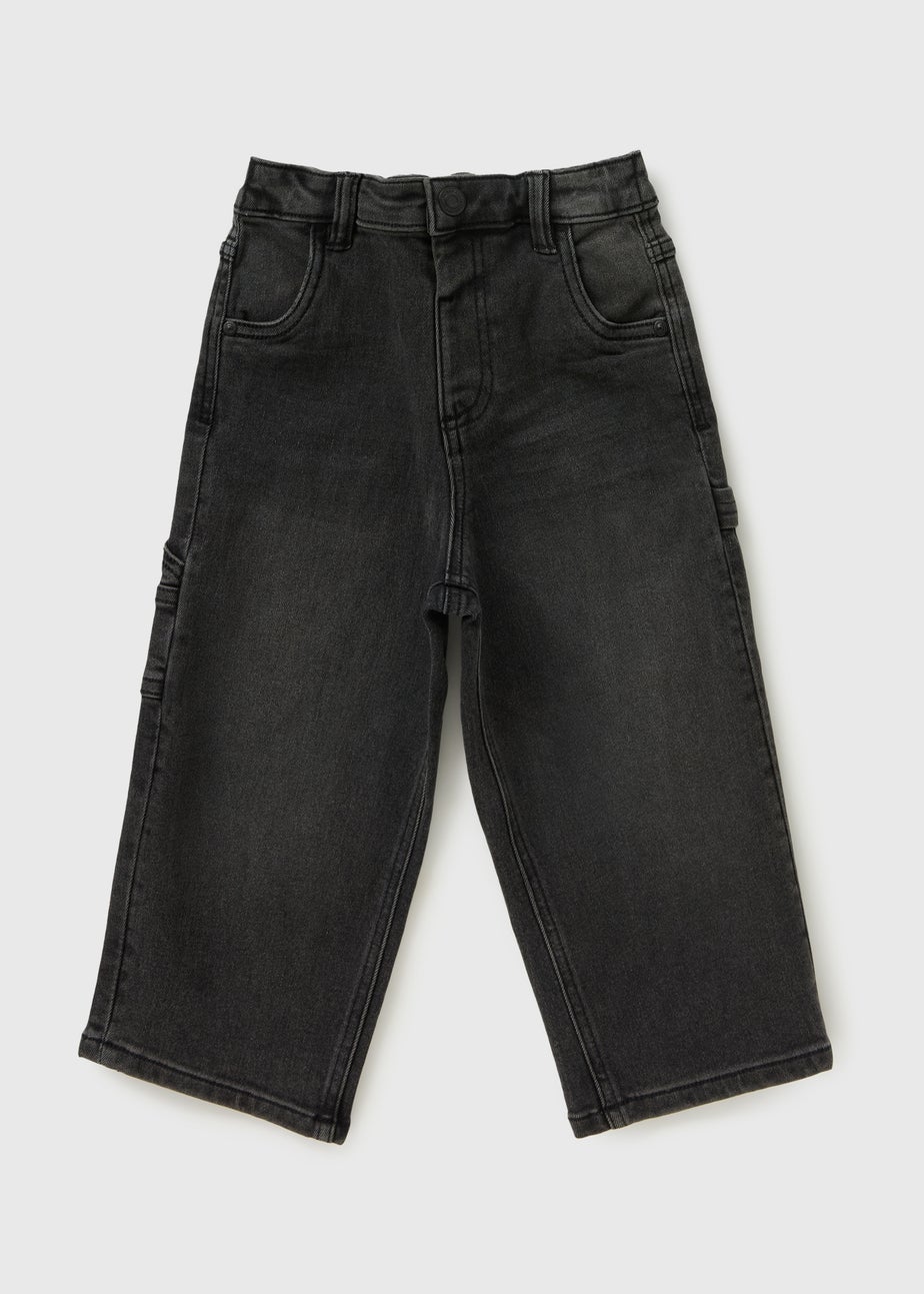 Boys Grey Carpenter Jeans (7-15yrs)