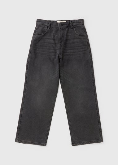 Boys Grey Carpenter Jeans (7-15yrs)